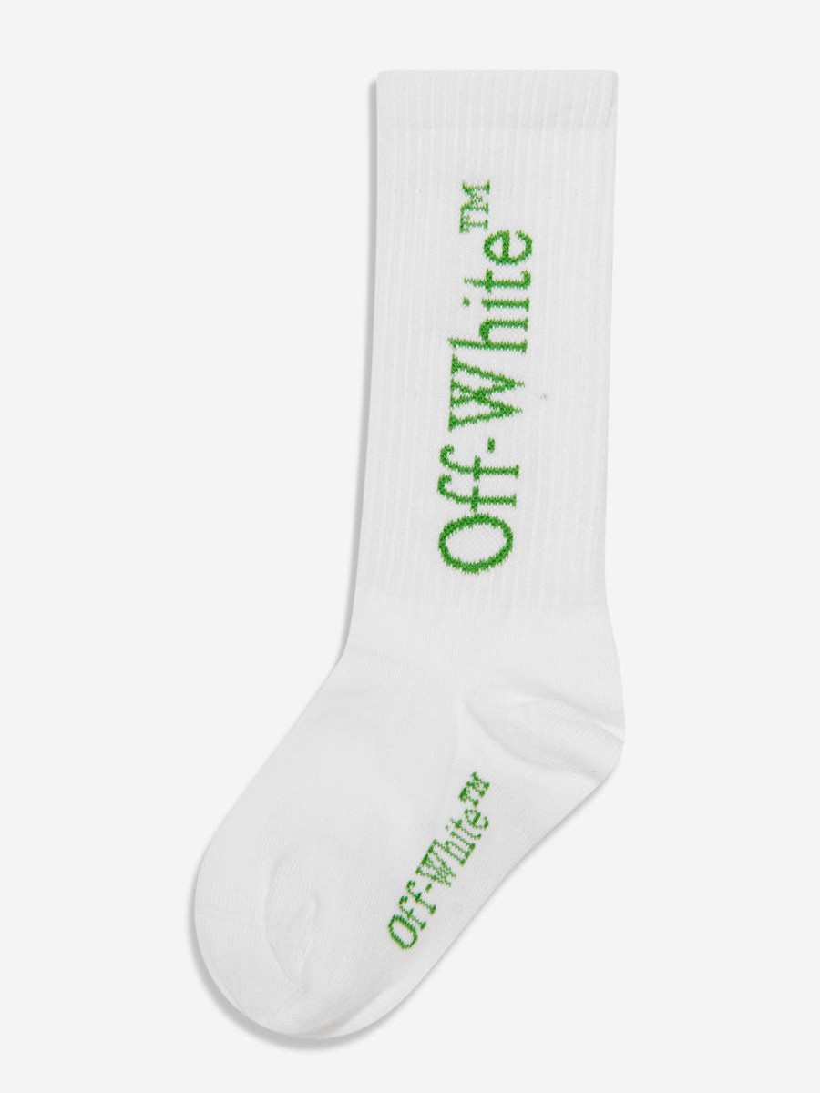 Girls Off-White Socks & Tights | Kids Arrow Socks In White