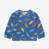 Boys The Bonnie Mob Sweatshirts & Hoodies | Kids Sweetie Sweatshirt In Blue