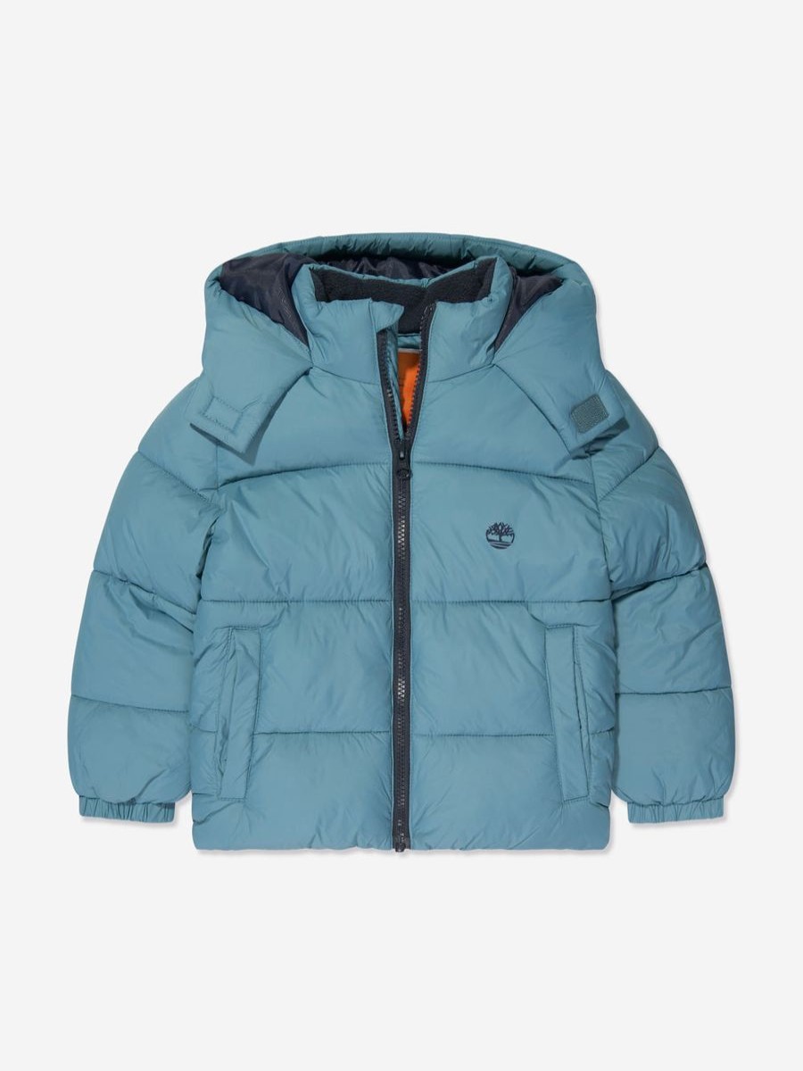 Boys Timberland Coats & Jackets | Boys Puffer Jacket In Blue