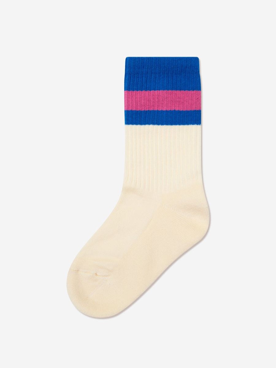 Boys Gucci Kids Socks | Kids Gg Logo Socks In Cream