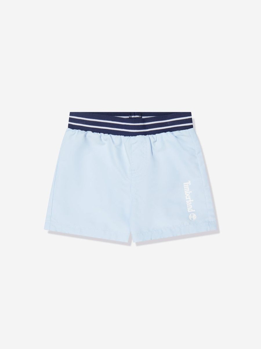 Boys Timberland Swimwear | Baby Boys Swim Shorts In Blue