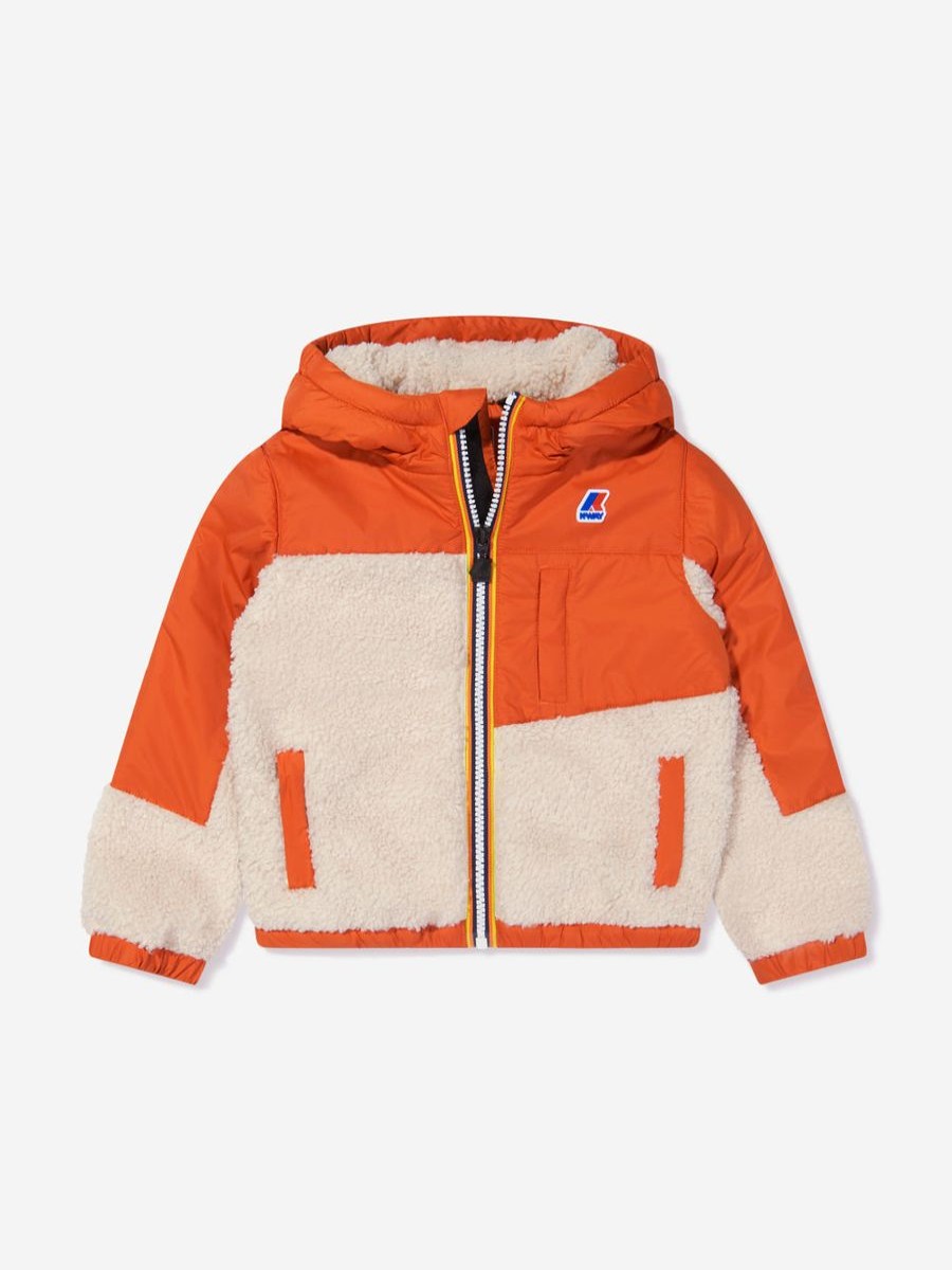 Boys K-WAY Coats & Jackets | K-Way - Kids Neige Orsetto Jacket | Childsplay Clothing