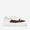 Boys Fendi Kids Sneakers | Fendi Kids - Kids Ff Logo Trainers In White |Eu Childsplay Clothing