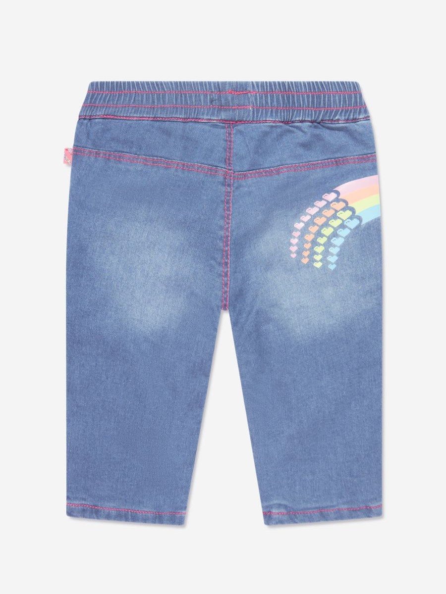 Baby Billieblush Jeans | Baby Girls Pull On Jeans In Blue