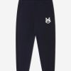 Boys Moncler Enfant Sweatpants | Boys Logo Joggers In Navy