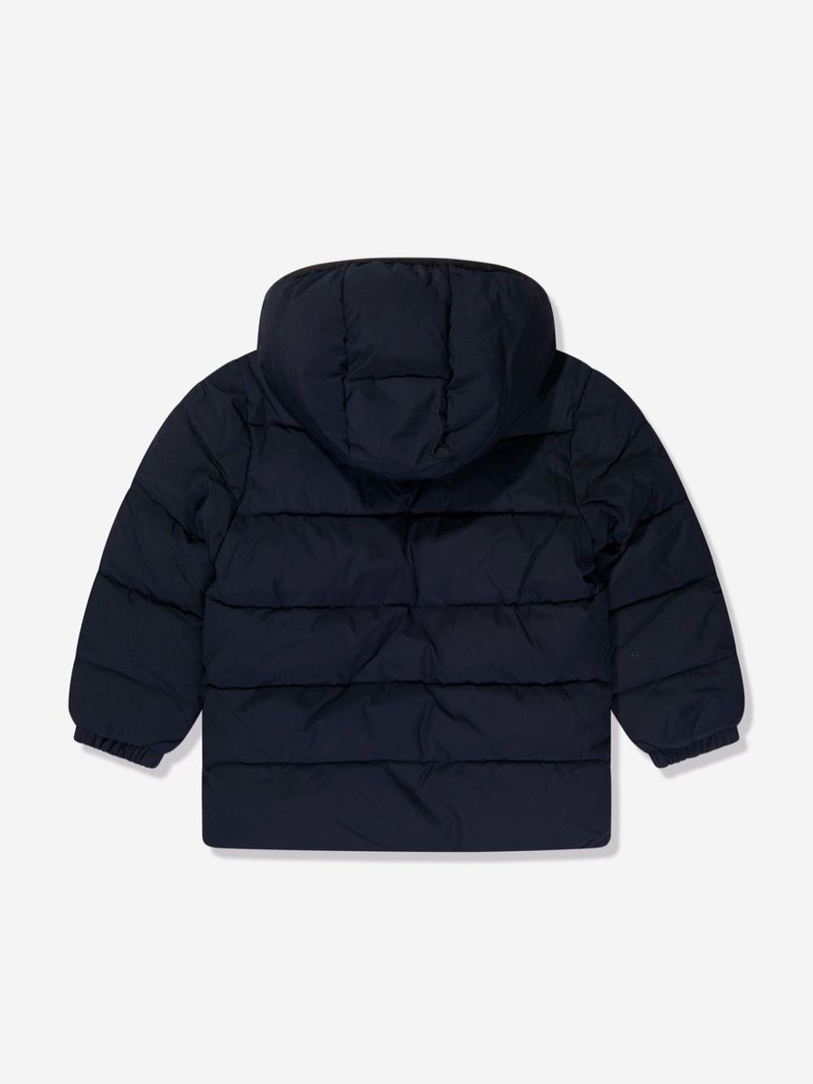 Boys Tommy Hilfiger Coats & Jackets | Boys Longer Puffer Jacket In Navy