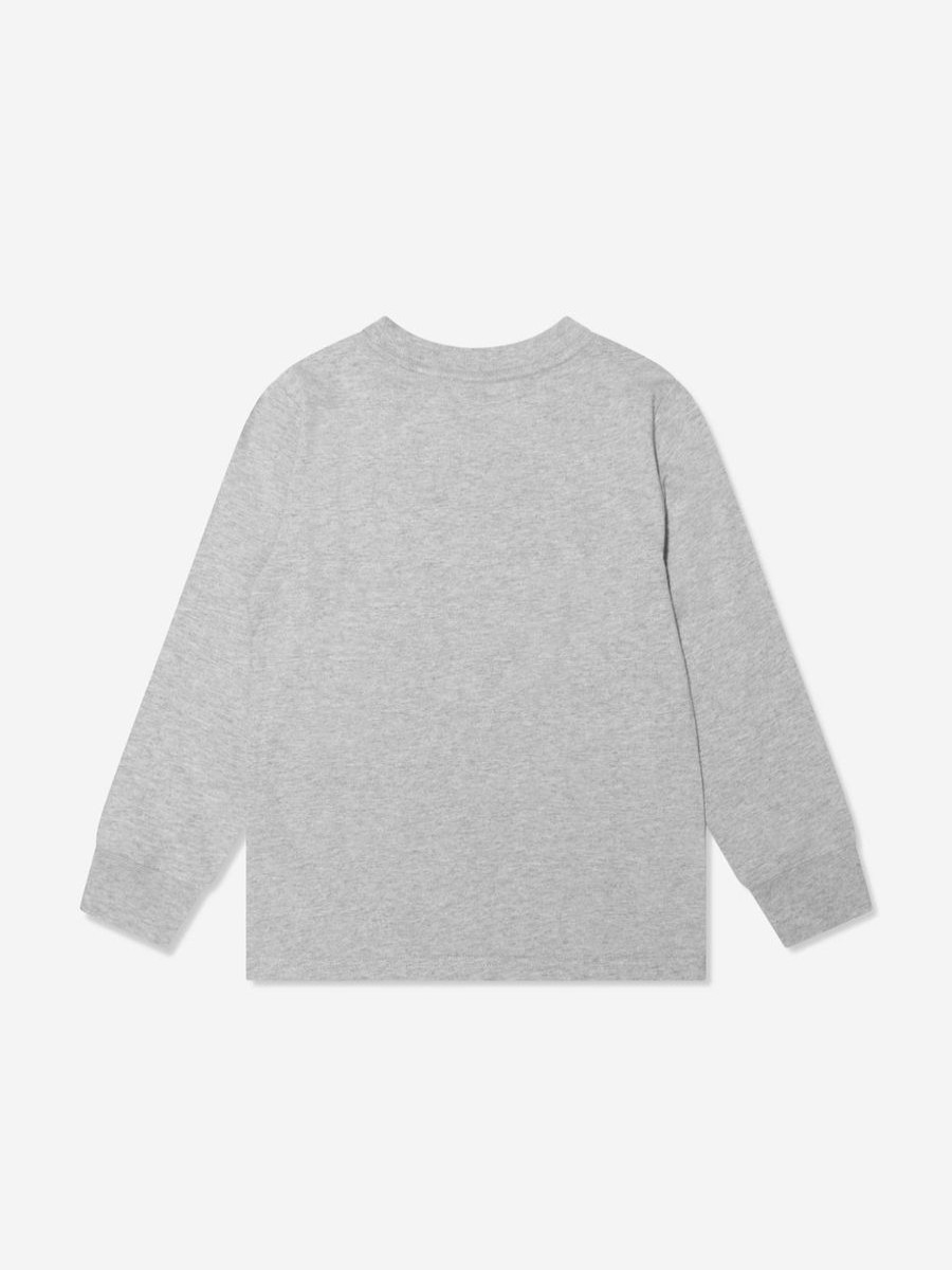 Boys Ralph Lauren Kids Shirts | Boys Long Sleeve T-Shirt In Grey