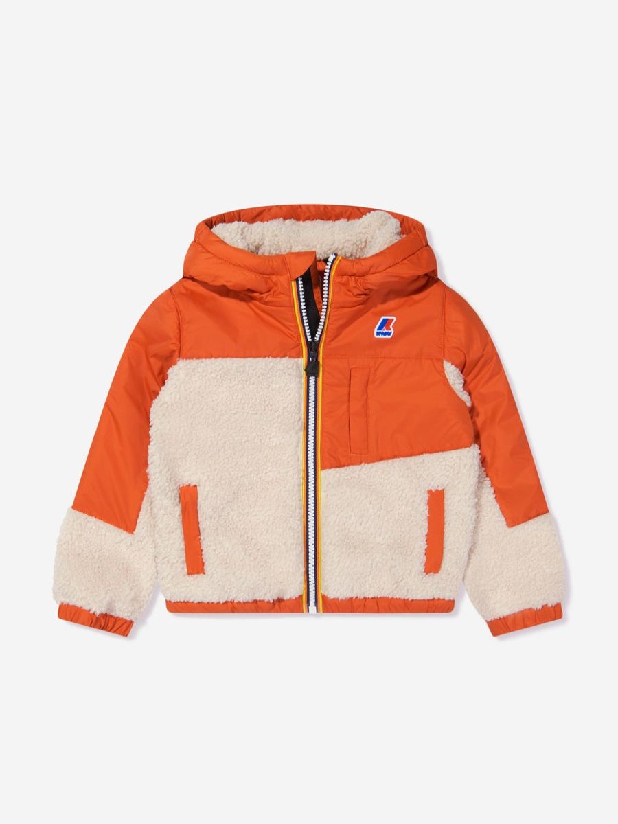 Girls K-WAY Coats & Jackets | K-Way - Kids Neige Orsetto Jacket | Childsplay Clothing