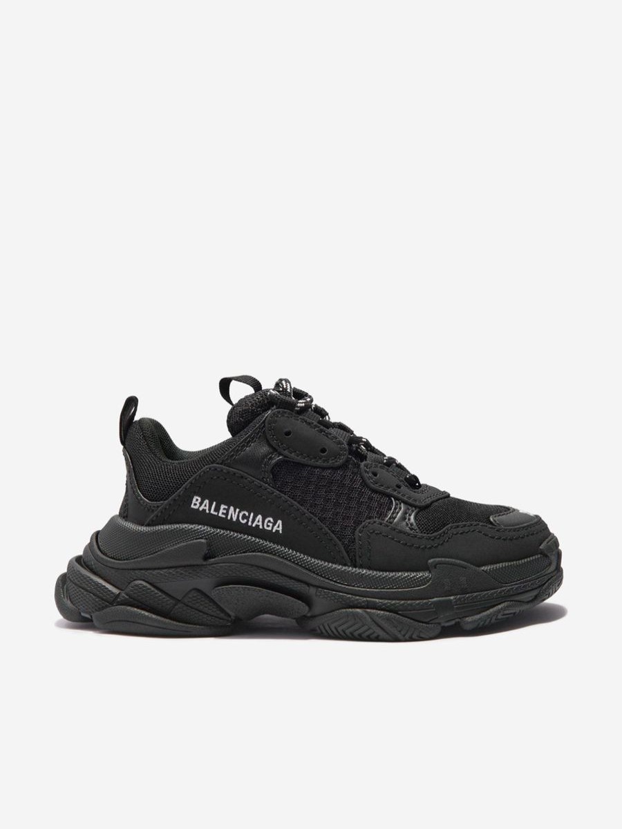 Boys Balenciaga Kids Sneakers | Balenciaga Kids - Kids Triple S Trainers |Eu Childsplay Clothing