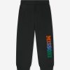 Boys Missoni Sweatpants | Kids Logo Joggers In Black