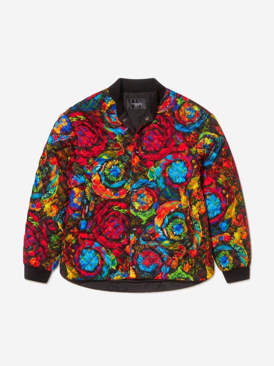 Boys Versace Coats & Jackets | Kids Kaleidoscopic Padded Jacket