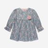 Girls Paz Rodriguez Dresses | Girls Flower Dress In Blue