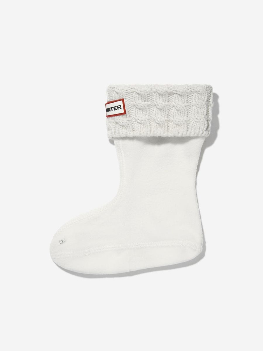 Boys Hunter Socks | Kids Recycled 6 Stitch Cable Boot Socks