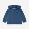 Boys Emporio Armani Sweatshirts & Hoodies | Baby Boys Zip Up Top In Blue