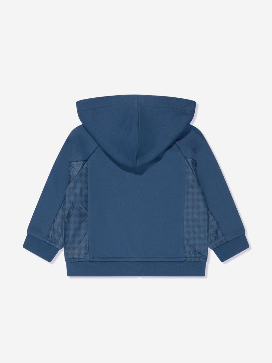 Boys Emporio Armani Sweatshirts & Hoodies | Baby Boys Zip Up Top In Blue