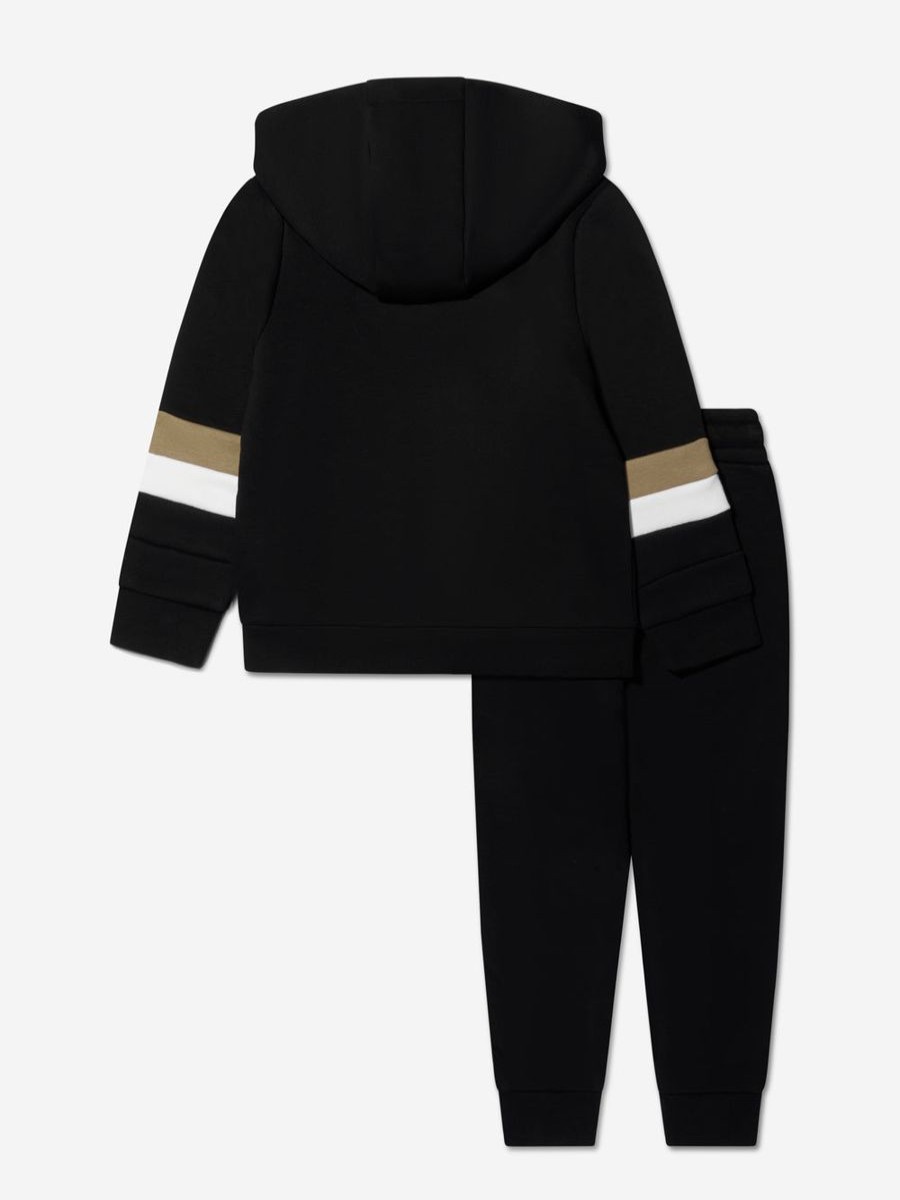 Teen BOSS Tracksuits | Boys Logo Tracksuit In Black