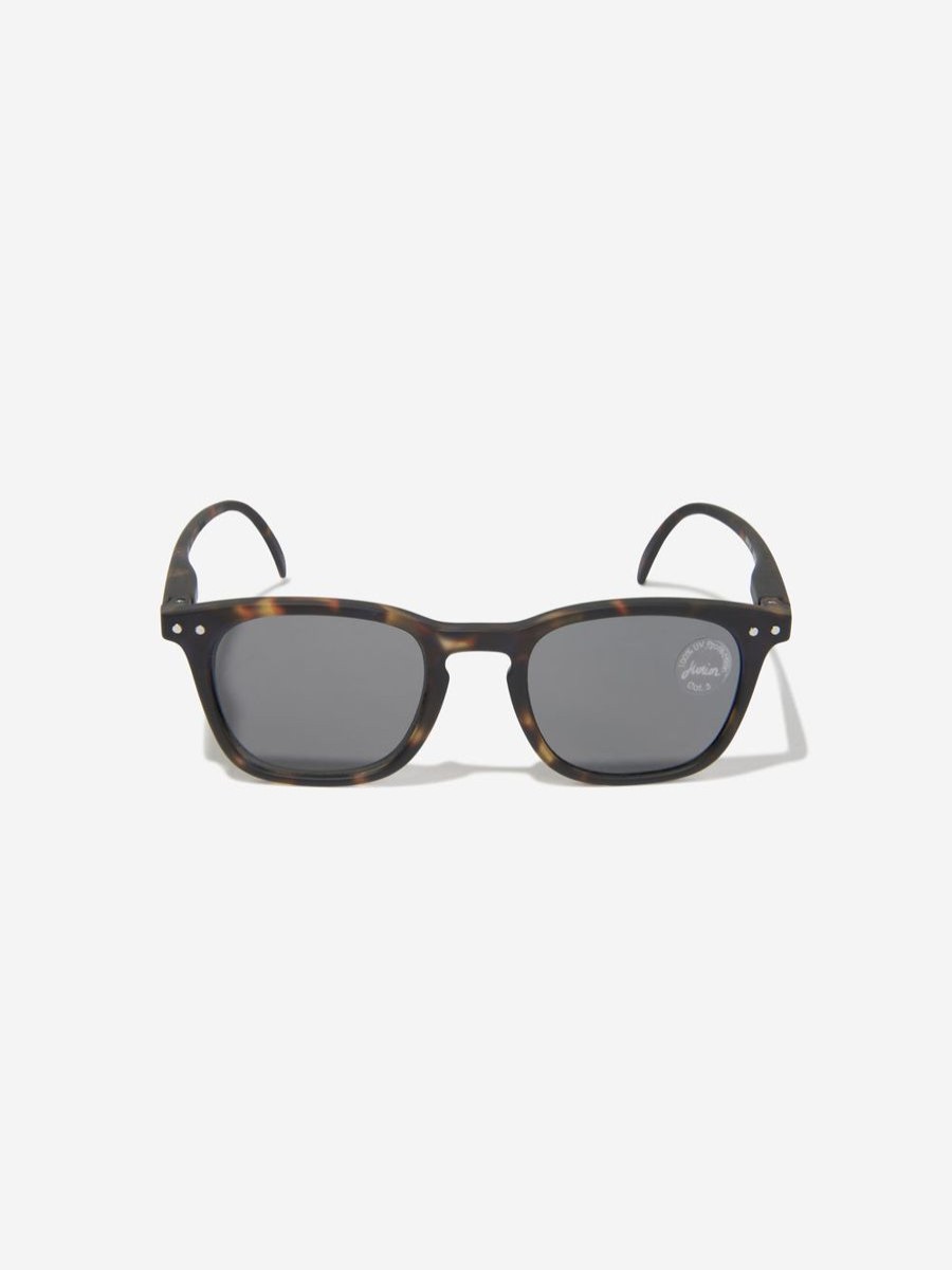 Boys Izipizi Sunglasses | Kids Iconic Trapeze Sunglasses In Brown