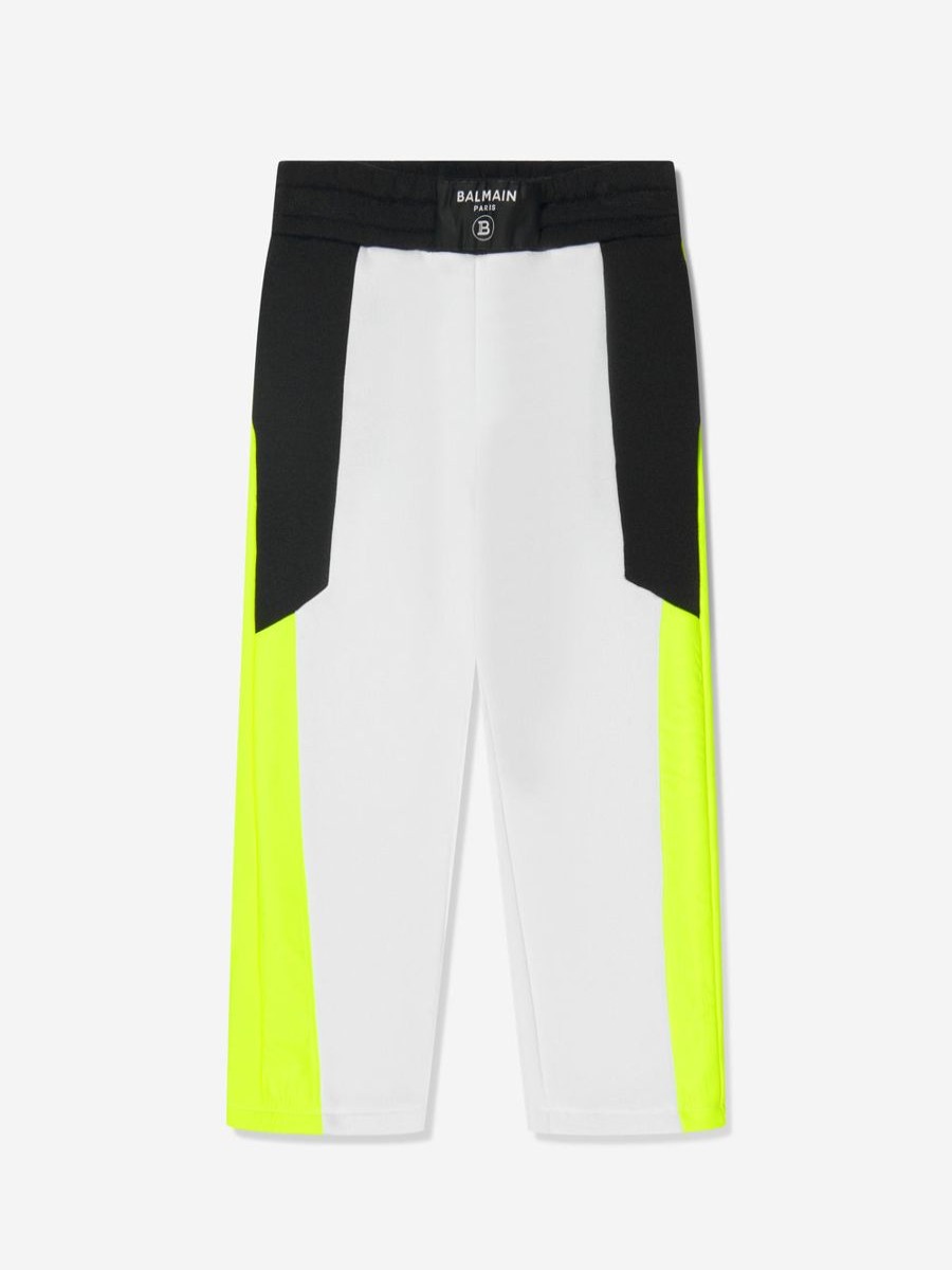 Boys Balmain Trousers | Balmain - Boys Colourblock Trousers | Childsplay Clothing