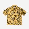 Teen Versace Shirts | Boys Barocco Print Shirt In Gold