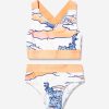 Teen KENZO KIDS Swimwear | Girls Tiger Bikini In Yellow