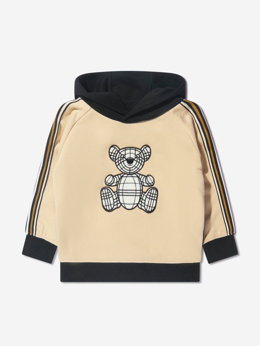 Boys Burberry Kids Sweatshirts & Hoodies | Burberry Kids - Boys Talbot Hoodie In Beige | Childsplay Clothing