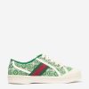 Boys Gucci Kids Sneakers | Kids Tennis Trainers In Green