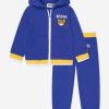 Boys Moschino Kids Tracksuits | Baby Boys Teddy Logo Tracksuit In Blue