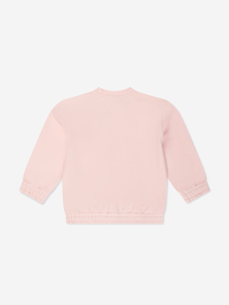 Baby Dolce & Gabbana Kids Sweatshirts & Hoodies | Baby Girls Logo Sweatshirt In Pink