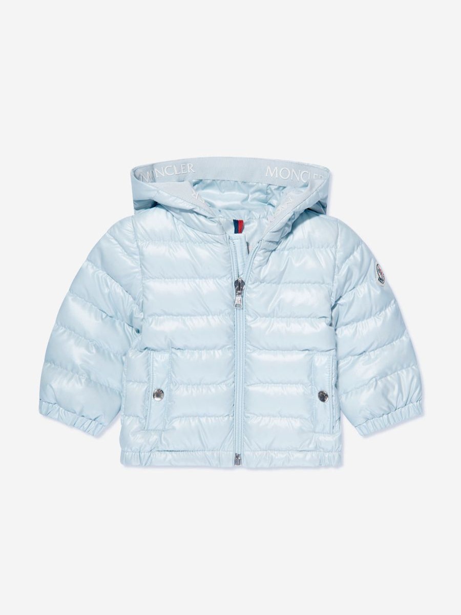 Boys Moncler Enfant Coats & Jackets | Baby Boys Down Padded Sesen Jacket In Blue