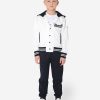 Teen Moncler Enfant Tracksuits | Boys Varsity Tracksuit In White