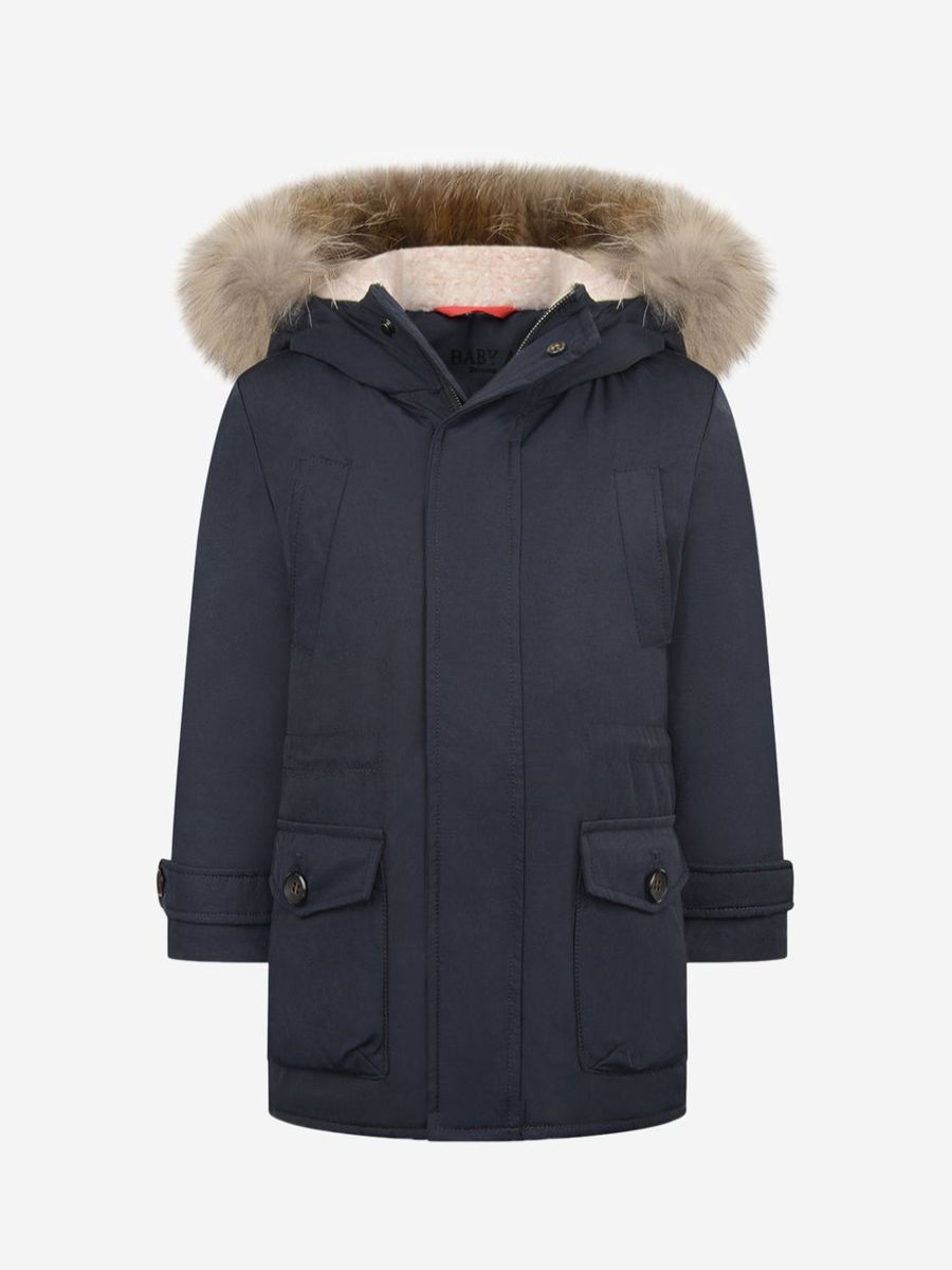 Boys Baby A Coats & Jackets | Boys Down Padded Parka Coat