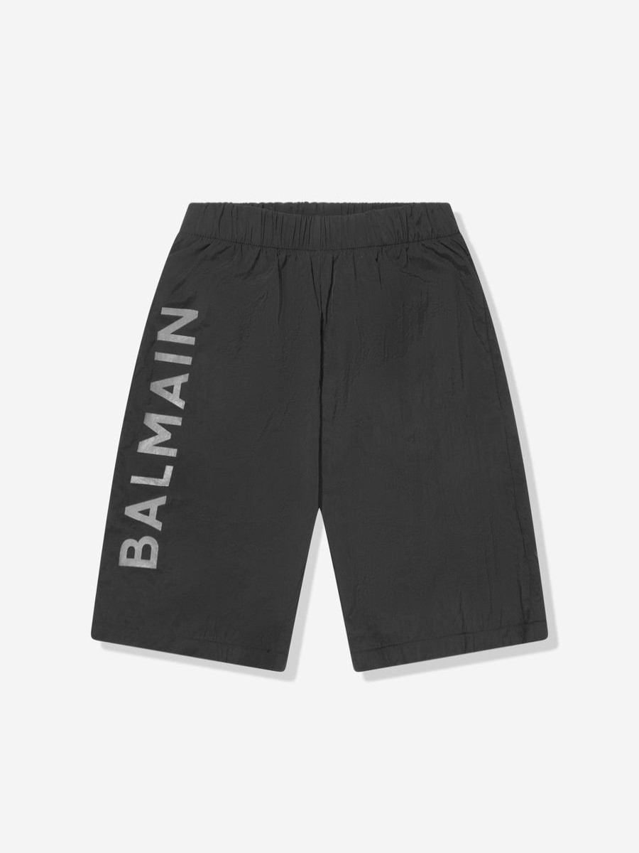 Boys Balmain Swimwear | Boys Logo Swim Shorts In Black