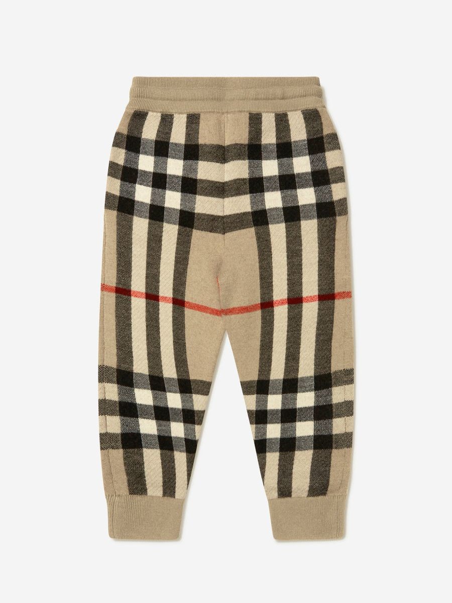 Boys Burberry Kids Sweatpants | Burberry Kids - Boys Wool And Cashmere Gerard Joggers | Childsplay Clothing