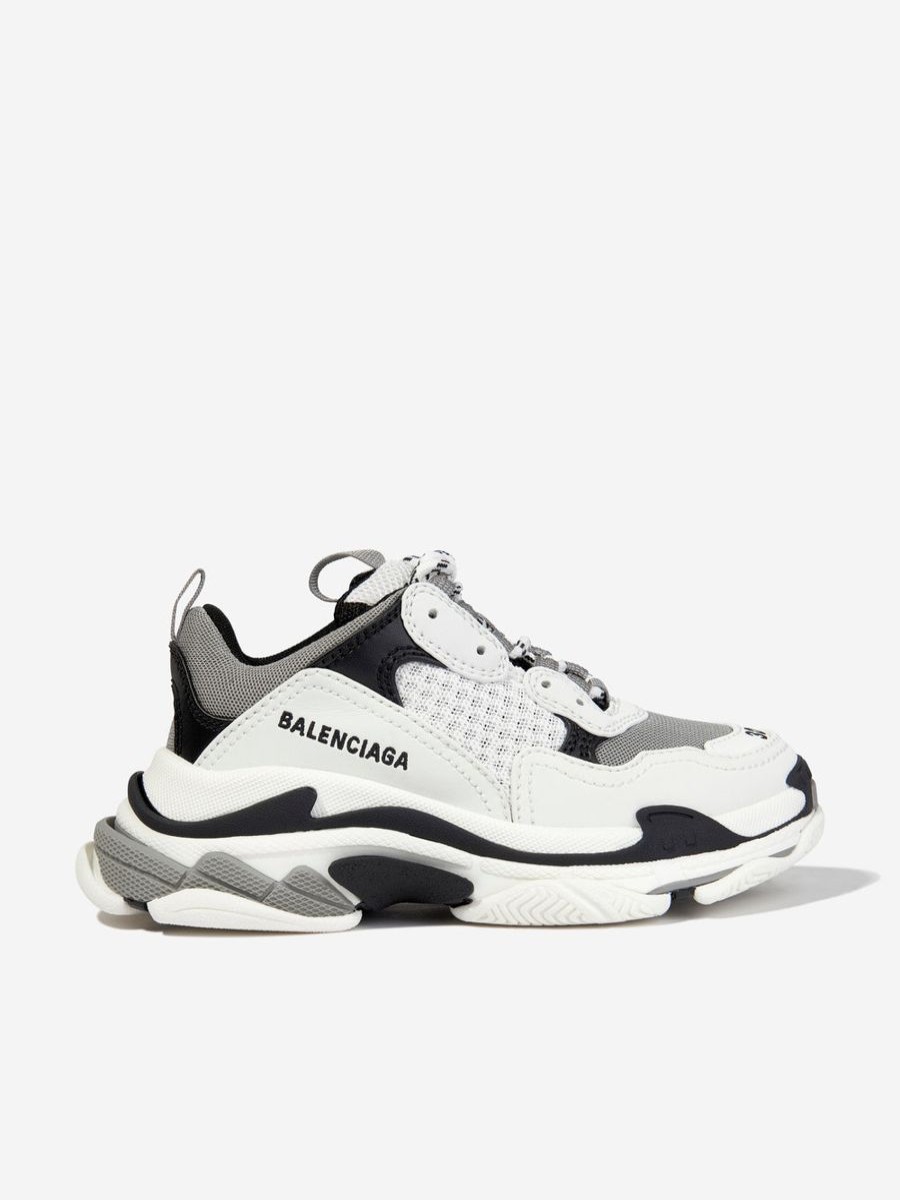 Boys Balenciaga Kids Sneakers | Kids Triple S Trainers