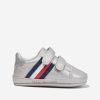 Baby Tommy Hilfiger Shoes | Baby Girls Striped Velcro Trainers