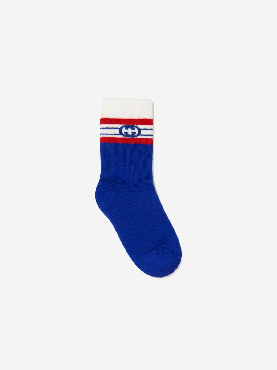 Boys Gucci Kids Socks | Gucci Kids - Kids Gg Logo Socks | Childsplay Clothing