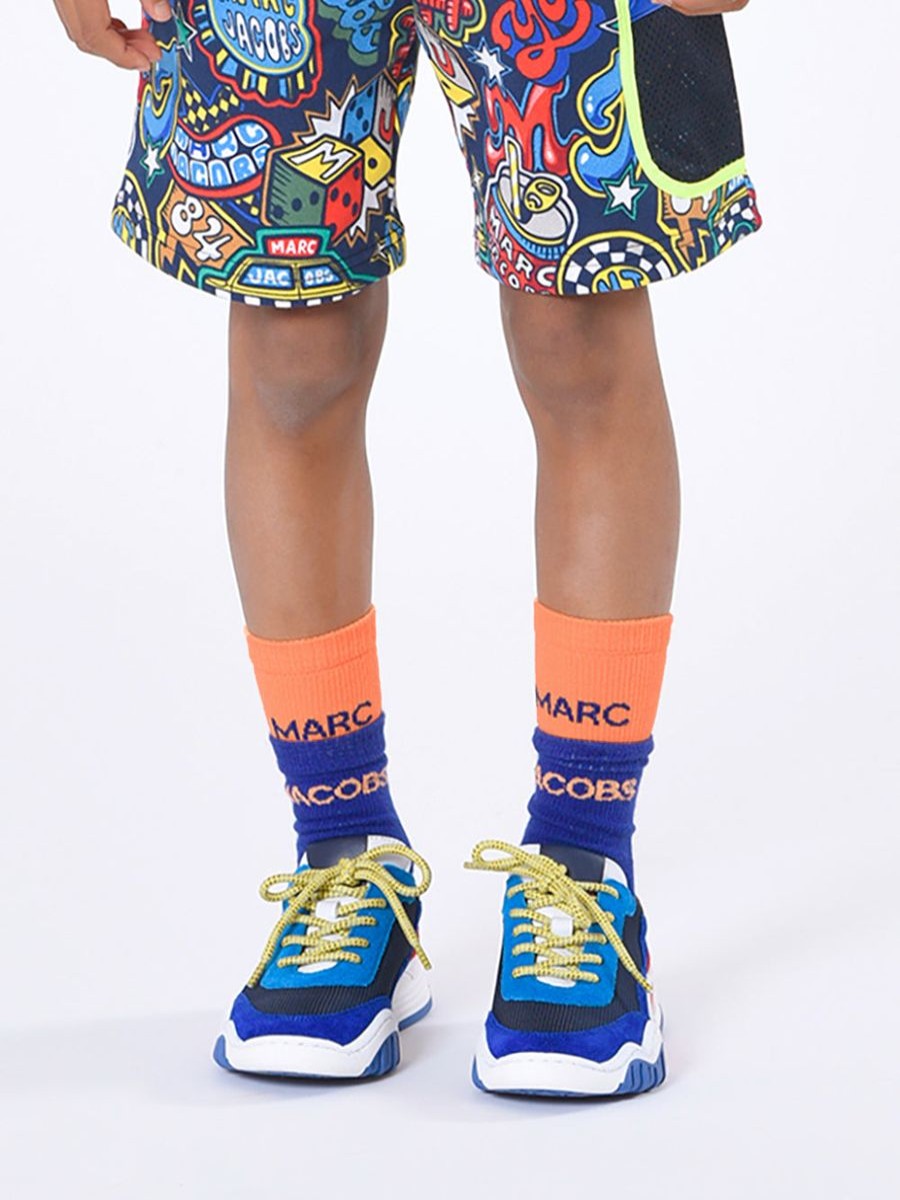 Boys MARC JACOBS Socks | Boys Bicolour Socks In Multicolour