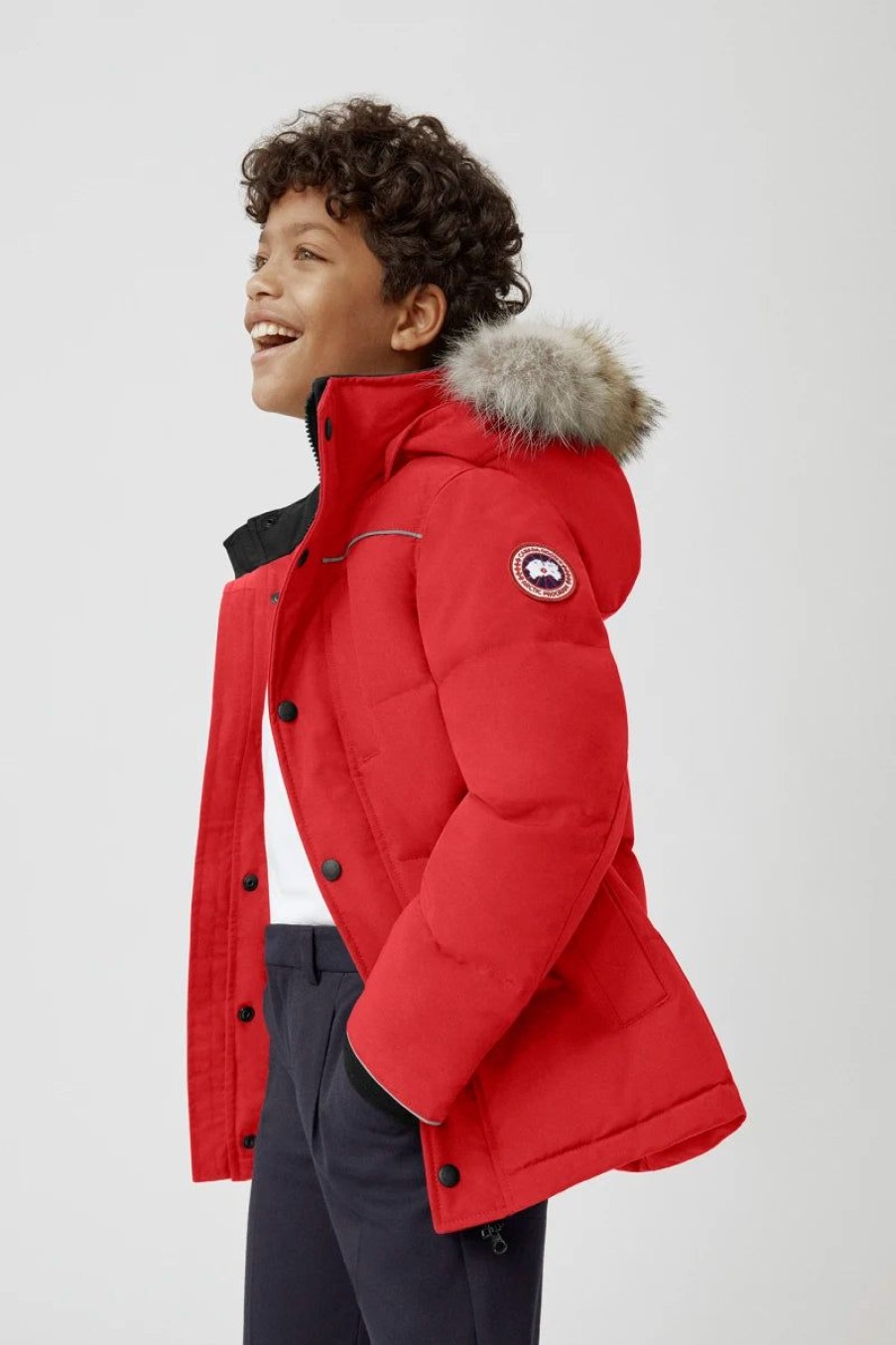 Boys Canada Goose Coats & Jackets | Unisex Eakin Parka