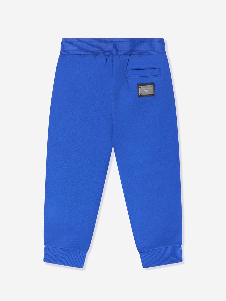 Boys Dolce & Gabbana Kids Sweatpants | Baby Boys Logo Joggers In Blue