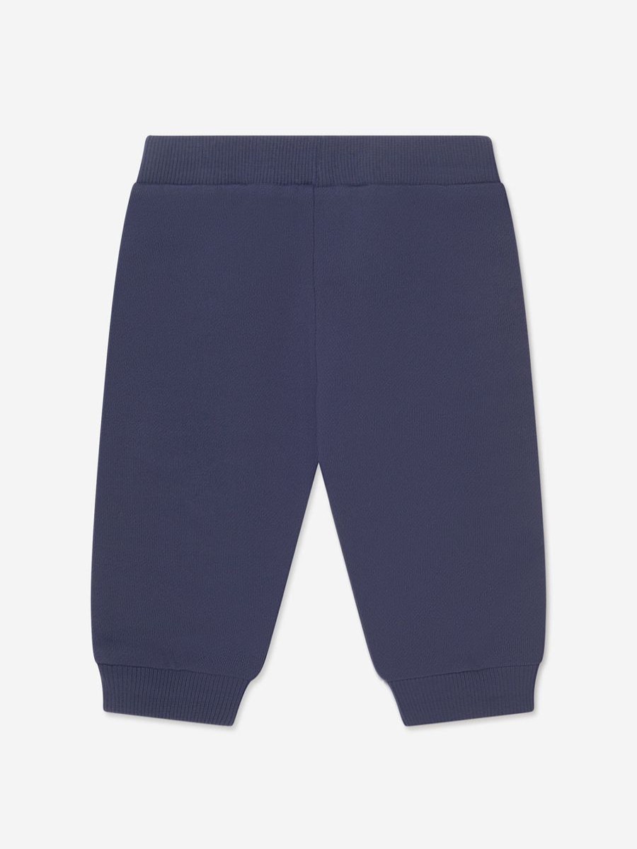 Boys Balmain Sweatpants | Baby Logo Joggers In Navy