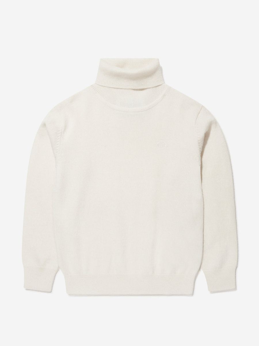 Boys Trussardi Jumpers & Cardigans | Boys Kurah Sweater In Ivory