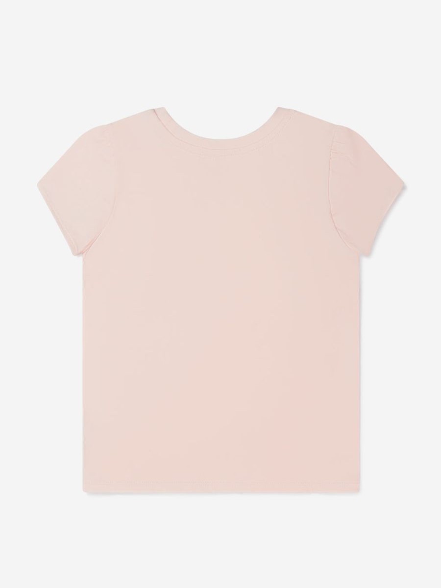 Girls Charabia Tops & T-Shirts | Girls Cotton Shell Print T-Shirt