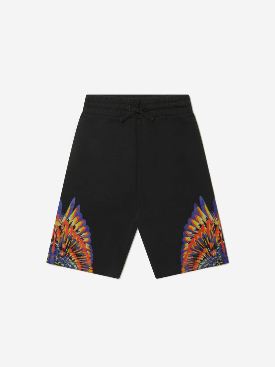 Boys Marcelo Burlon Shorts | Boys Cotton Wings Sweat Shorts