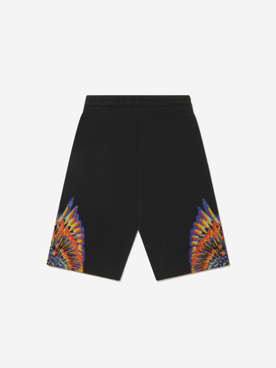 Boys Marcelo Burlon Shorts | Boys Cotton Wings Sweat Shorts