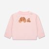 Baby Palm Angels Sweatshirts & Hoodies | Baby Girls Pa Bear Sweatshirt In Pink