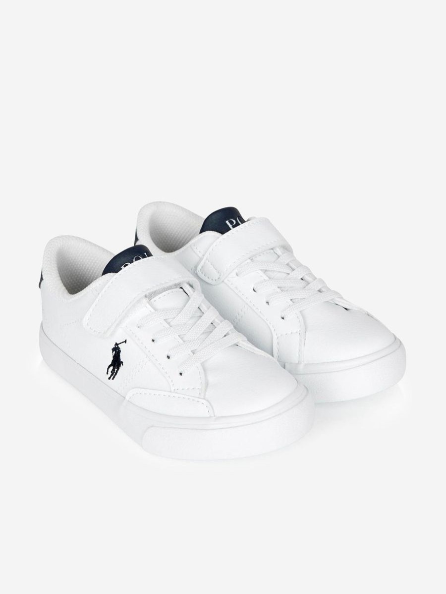 Boys Ralph Lauren Kids Sneakers | Ralph Lauren Kids - Kids Theron Iv Ps Trainers |Eu Childsplay Clothing