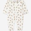 Girls Rachel Riley Babygrows & Rompers | Baby Fawn Babygrow In White