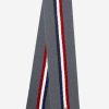 Boys Moncler Enfant Scarves & Gloves | Moncler Enfant - Boys Wool Striped Logo Scarf | Childsplay Clothing