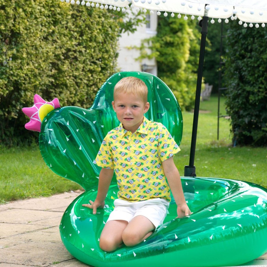 Boys Rachel Riley T-Shirts & Tops | Boys Coconut Polo Shirt In Yellow