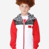 Boys Hugo Coats & Jackets | Hugo - Boys Hooded Windbreaker In Red | Childsplay Clothing